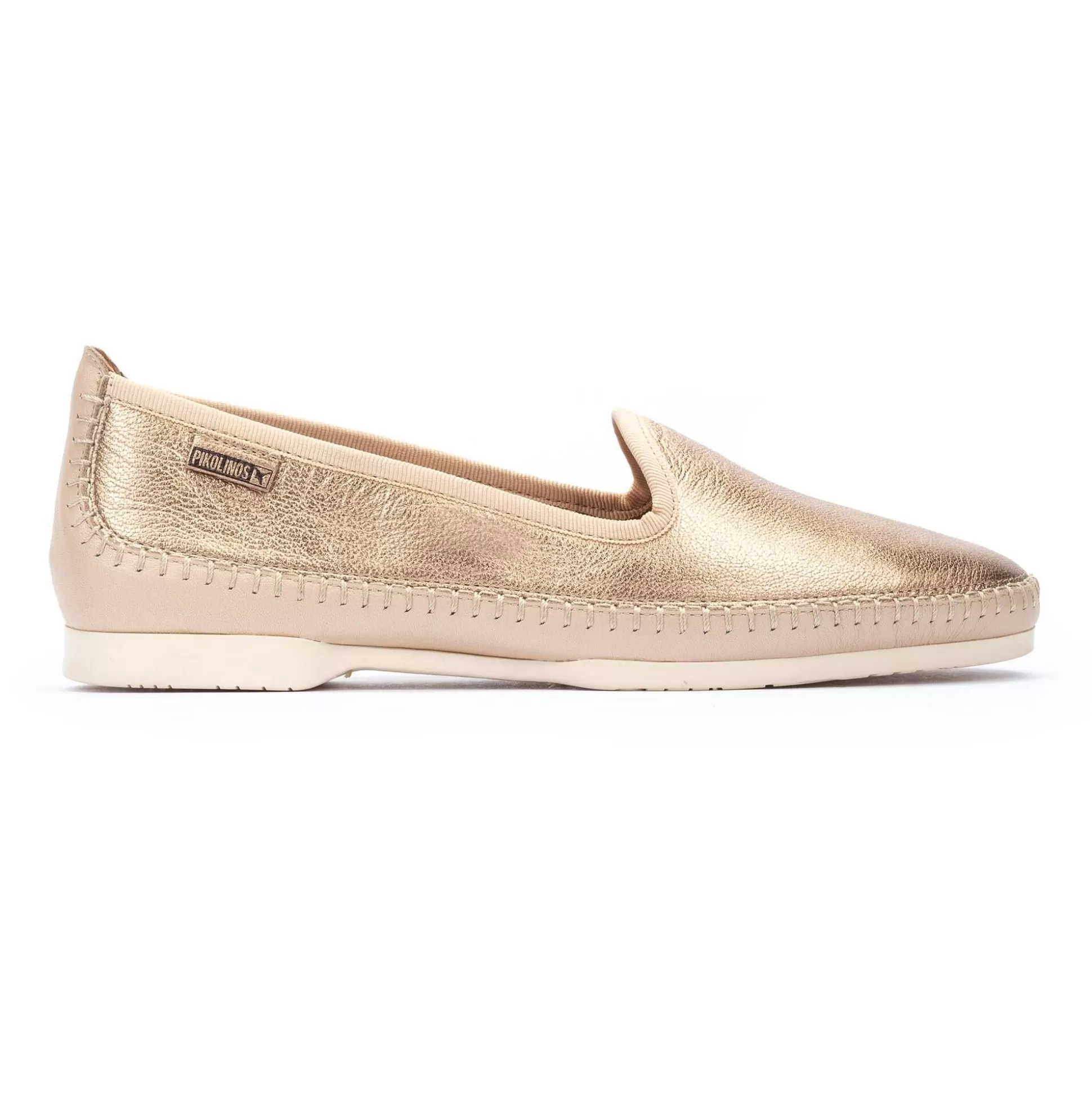 Pikolinos Flache Schuhe^Aguilas | Goldener Damen-Slipper