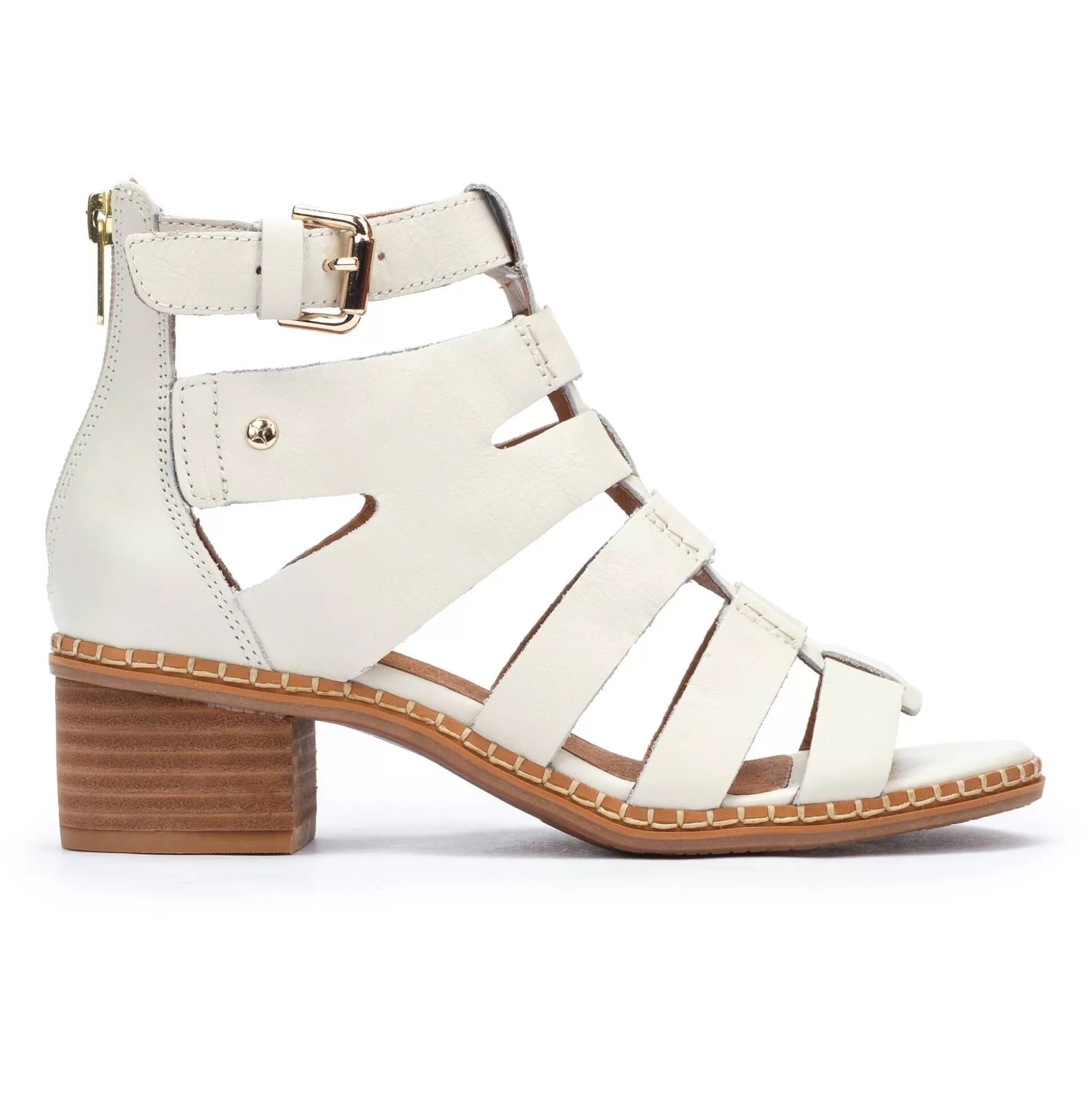 Pikolinos Absatzschuhe^Blanes | Romersandalen Mit Absatz Und Schnallenverschluss