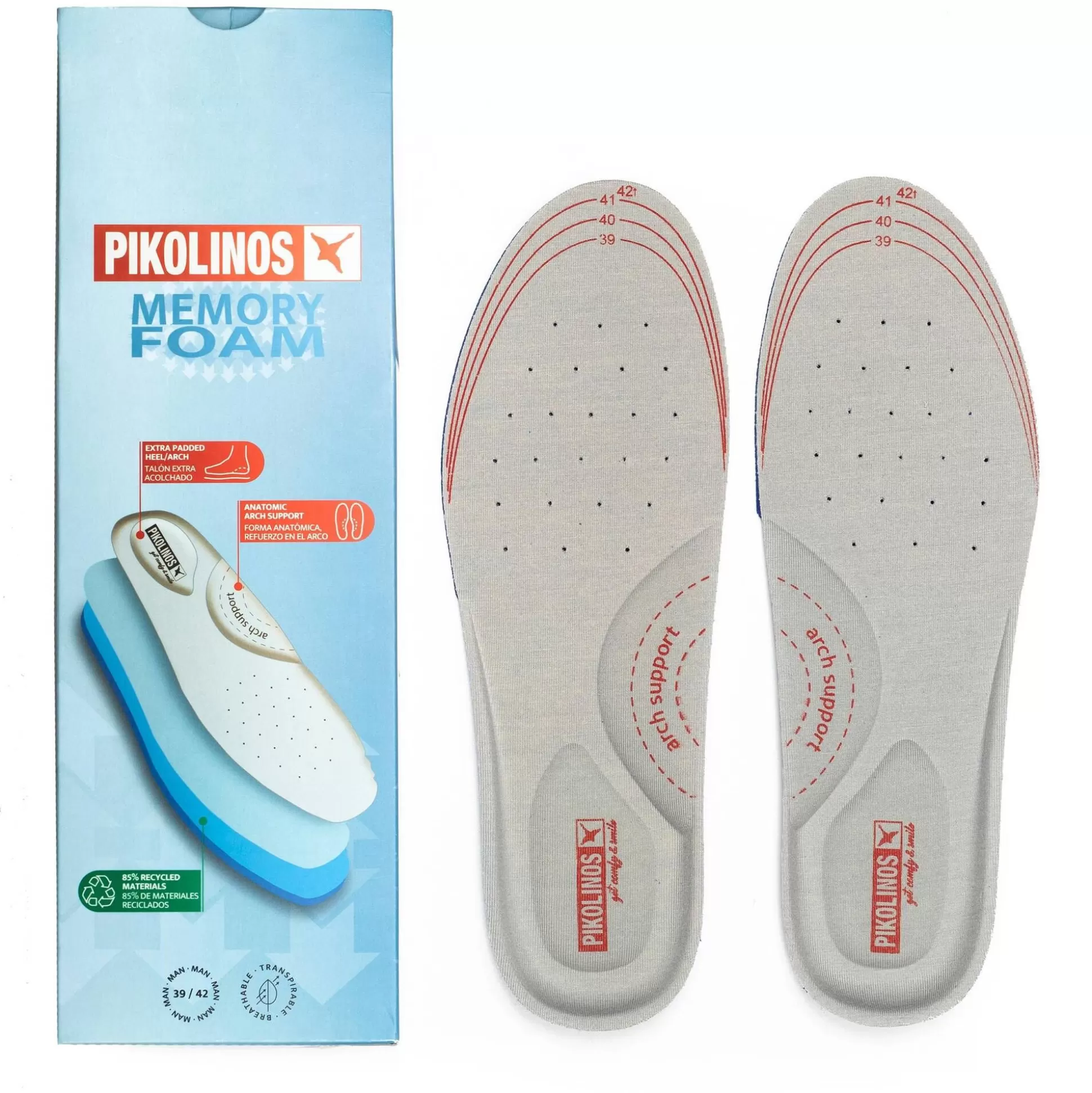 Pikolinos Schuhpflege^Einlagen Fur Schuhe Wsc-I06 | Memory Foam Innensohle