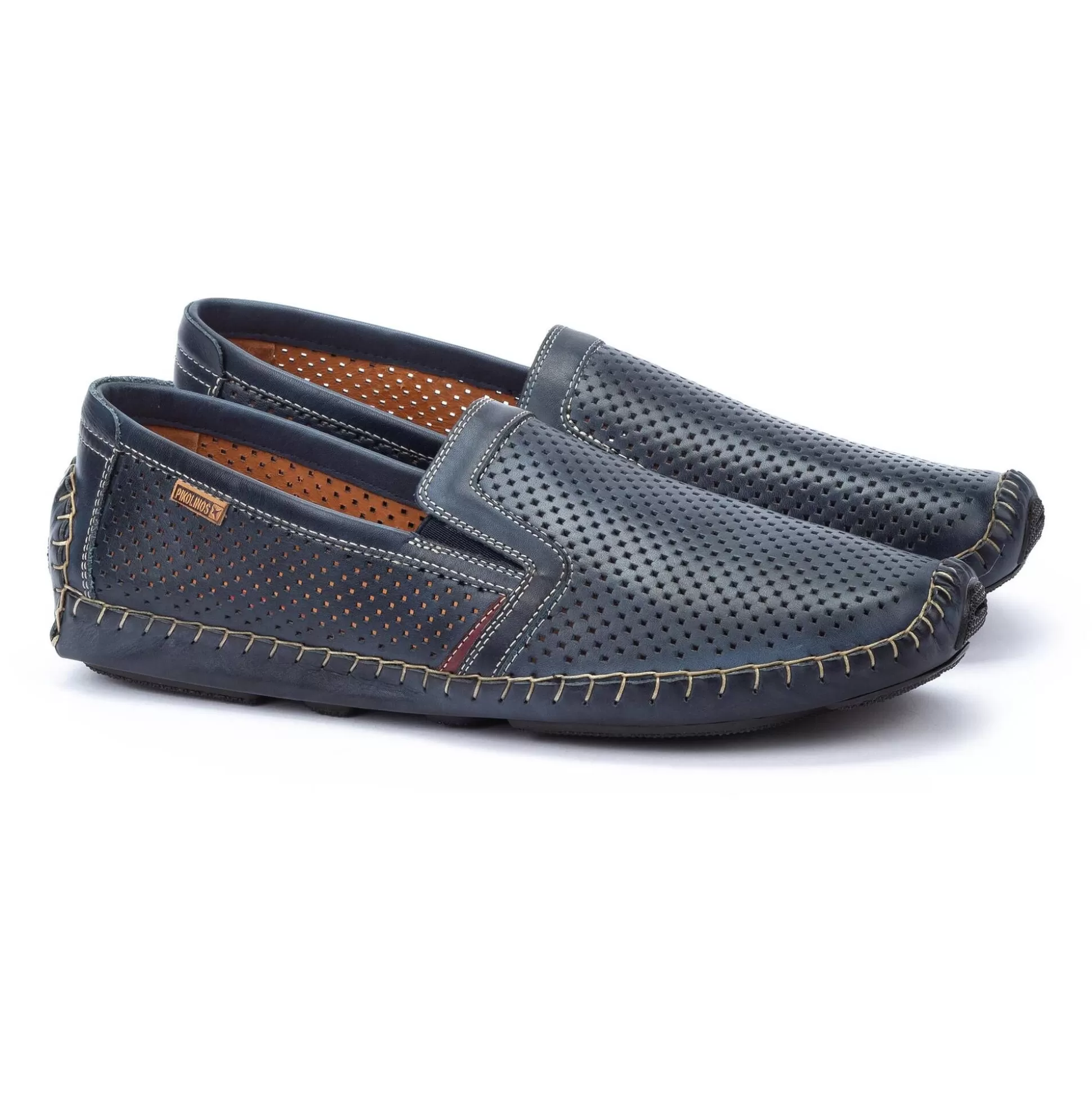 Pikolinos Slipper And Mokassin^Jerez | Perforierter Herren-Mokassin