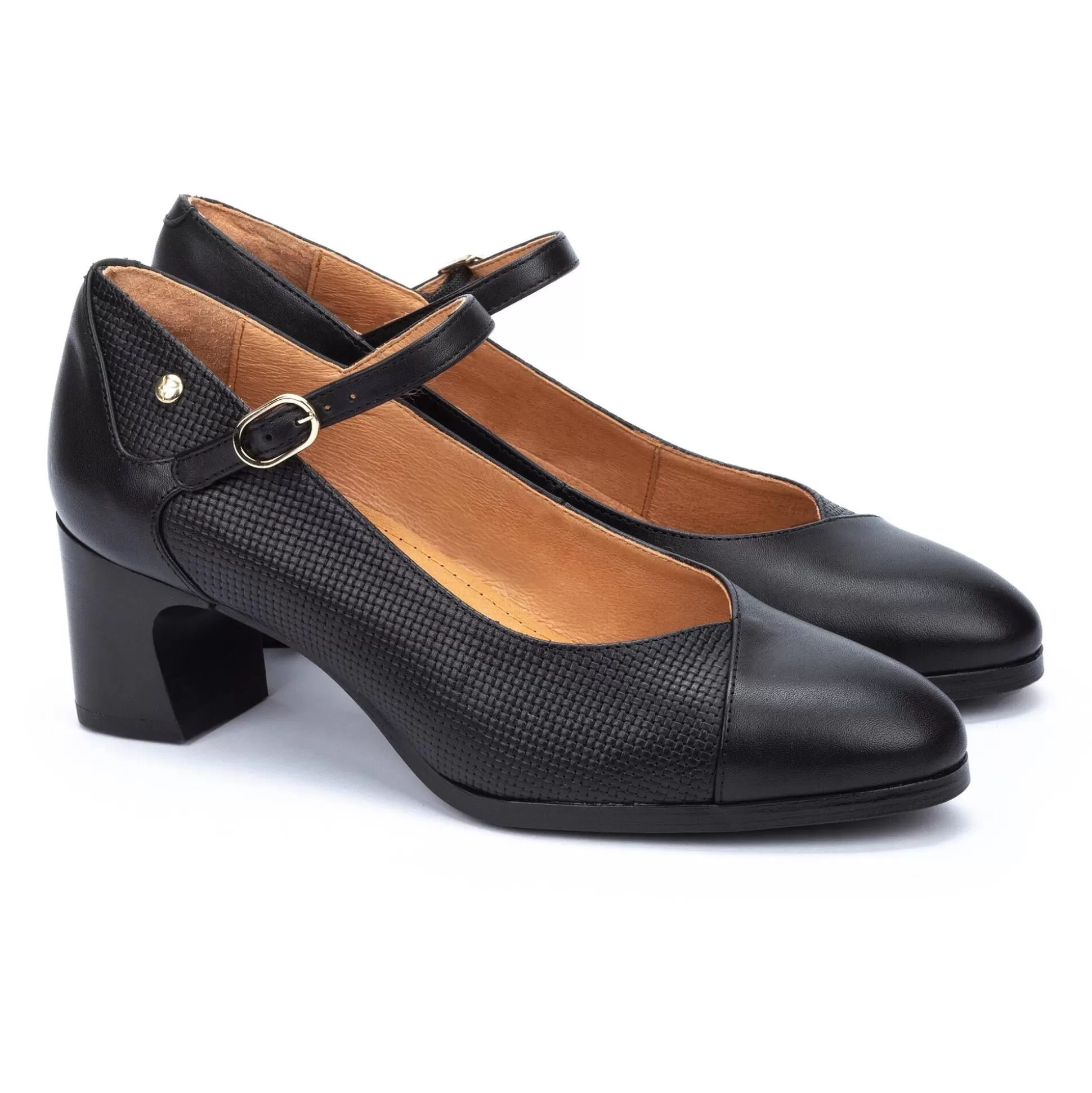 Pikolinos Absatzschuhe^Lugo | Perforierte Damen-Pumps Mit Niedrigem Absatz